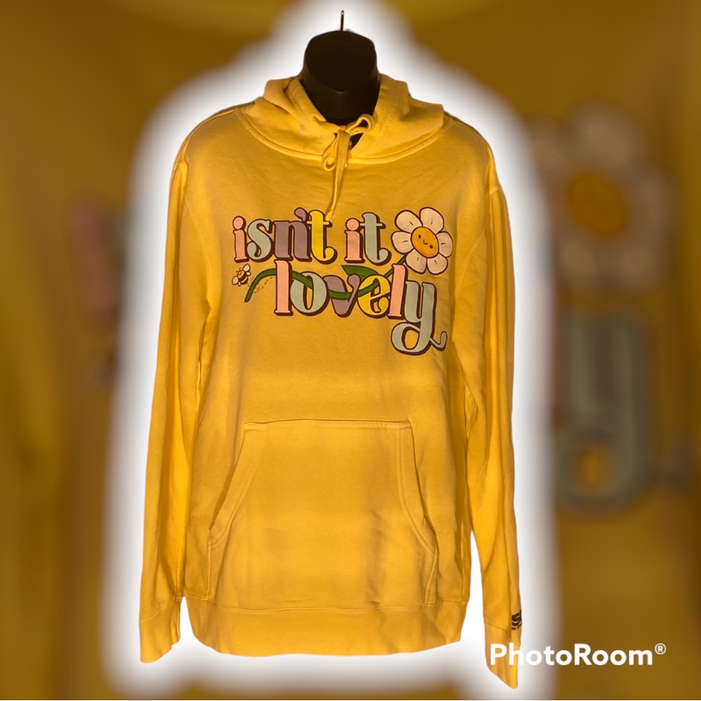 Isn’t it lovely samii ryan X Dollskill collab sweatshirt yellow